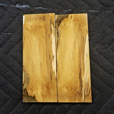 Box elder knife scale