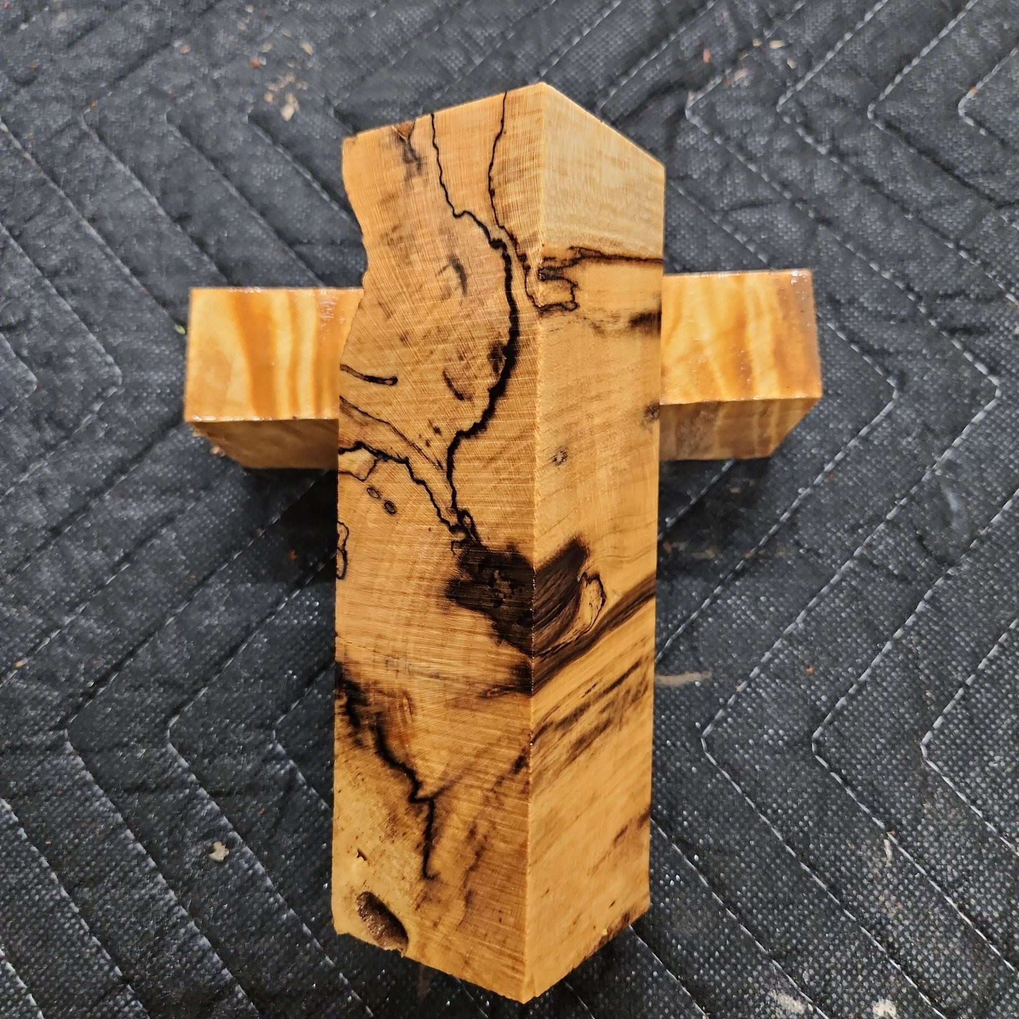 Hackberry Bookcase Stabilized Hackberry