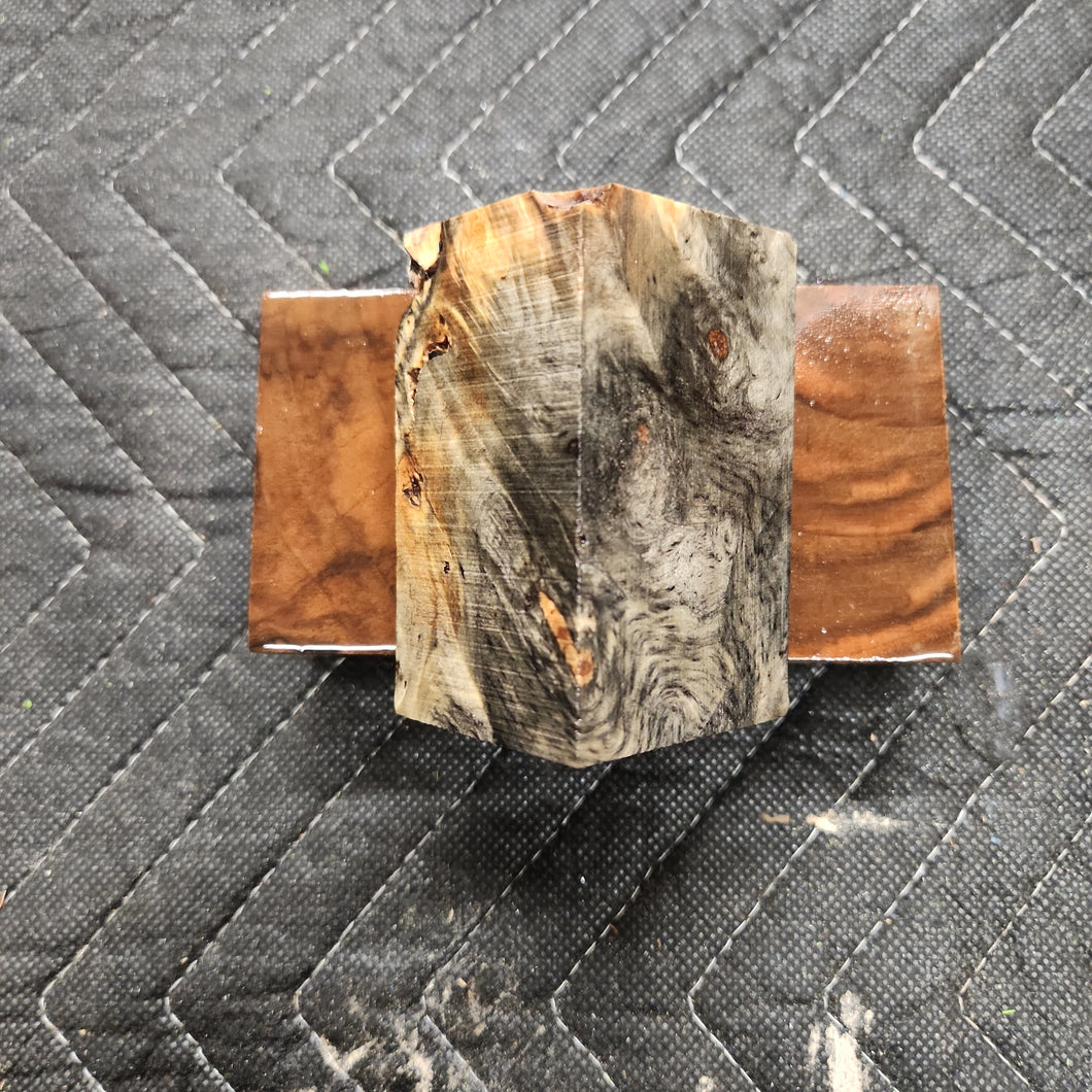 Stabilized Buckeye burl