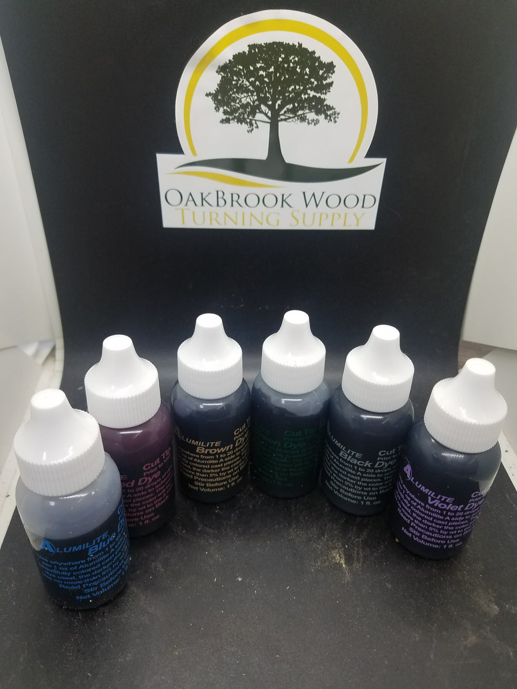 Alumilite dye Black - Oakbrook Wood Turning Supply