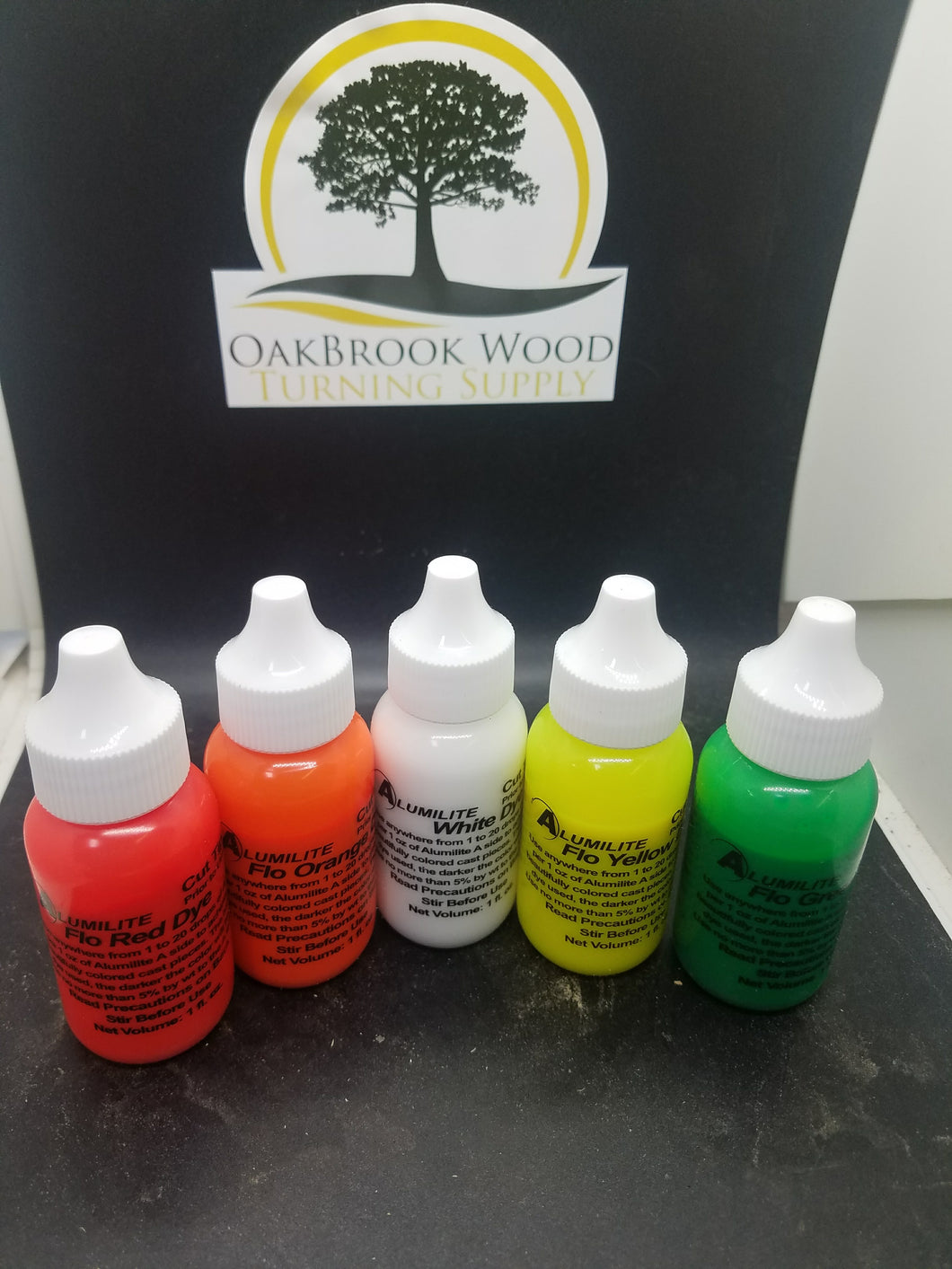 Dye for casting Flo green - Oakbrook Wood Turning Supply