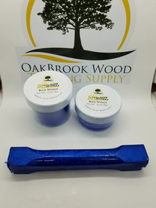 Color Fusion Blue Whale - Oakbrook Wood Turning Supply