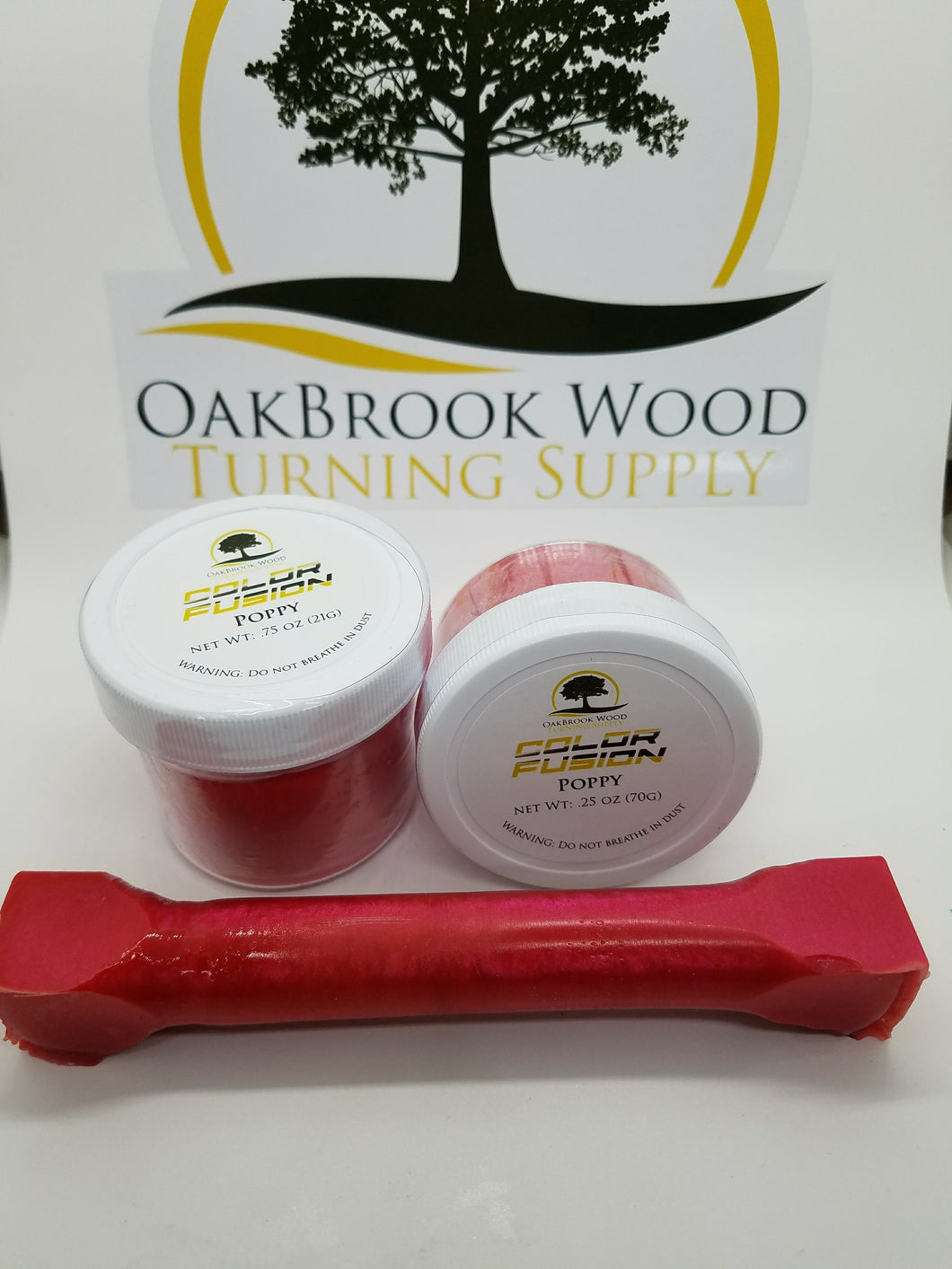 Color Fusion Poppy - Oakbrook Wood Turning Supply