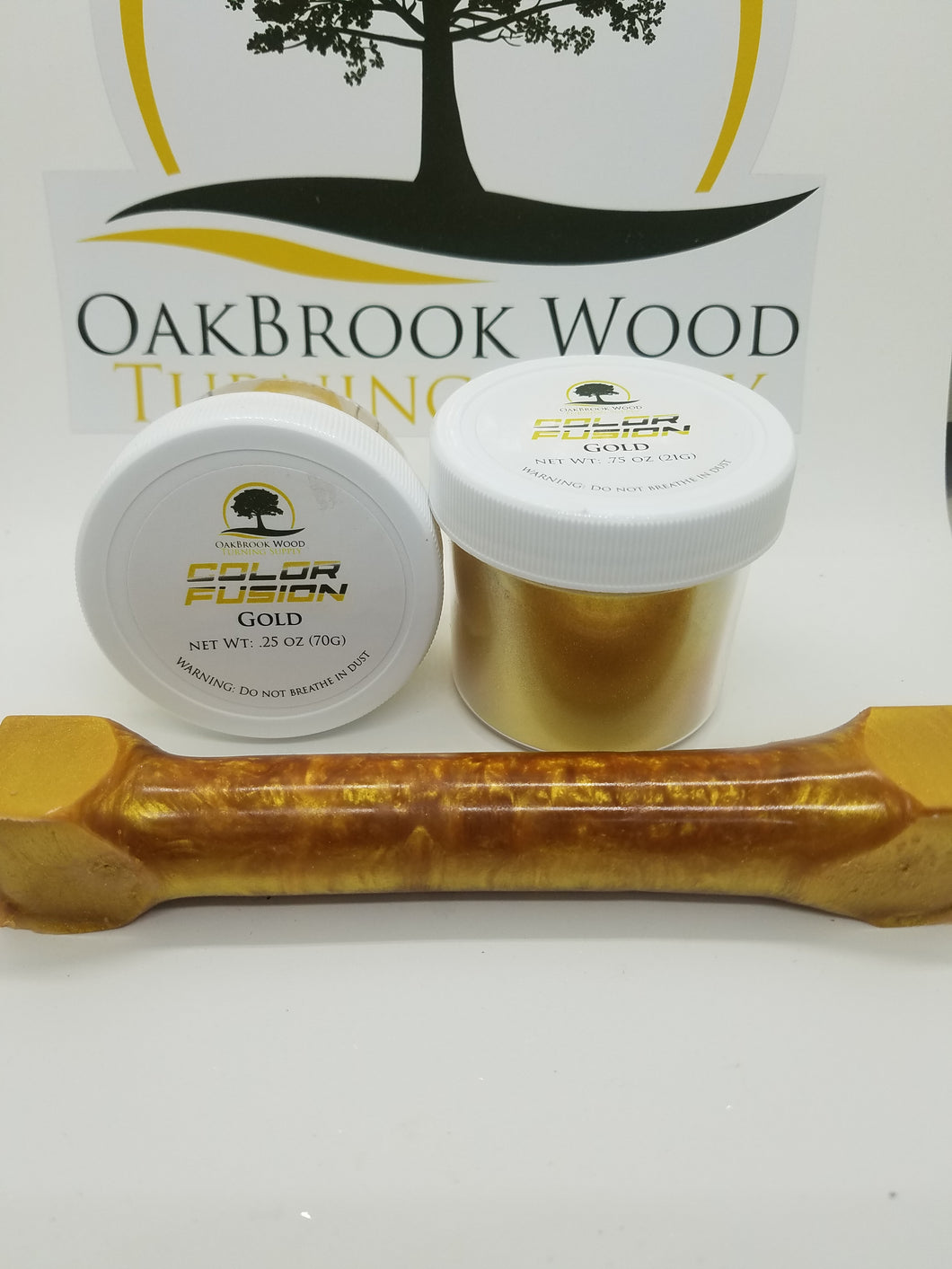 Color Fusion Gold - Oakbrook Wood Turning Supply