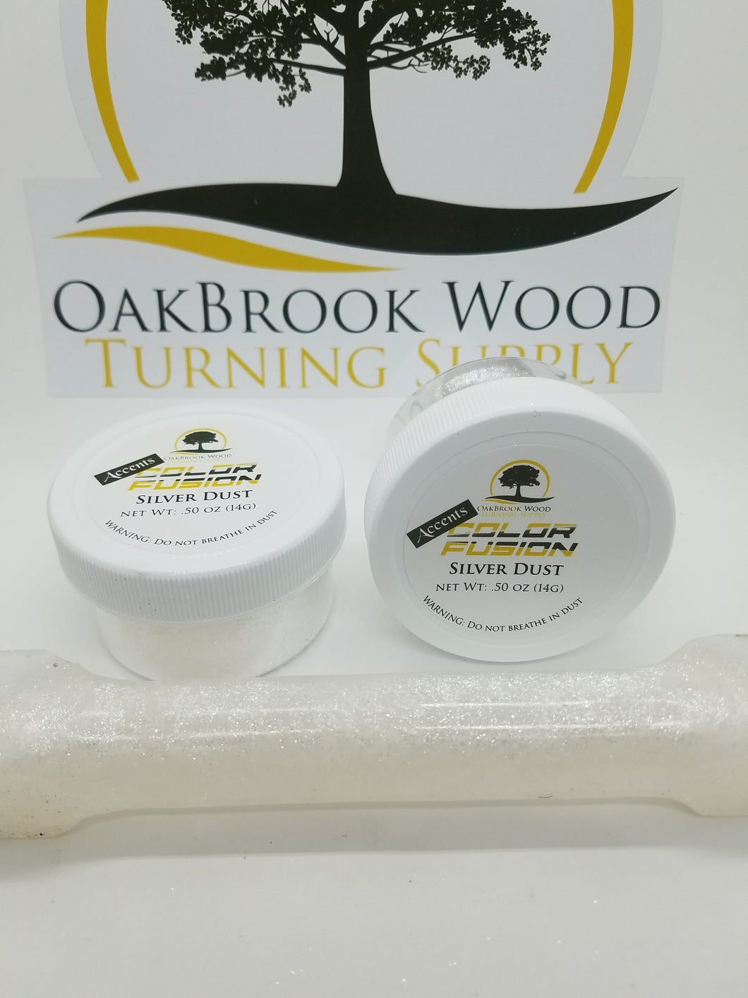 Color Fusion ACCENTS  Silver Dust - Oakbrook Wood Turning Supply