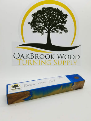 Pen Blank Hybrid Russian olive burl - Oakbrook Wood Turning Supply