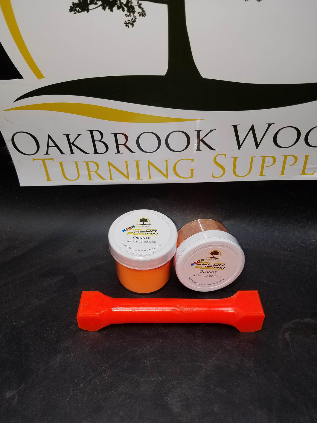 Color Fusion Neon Orange - Oakbrook Wood Turning Supply