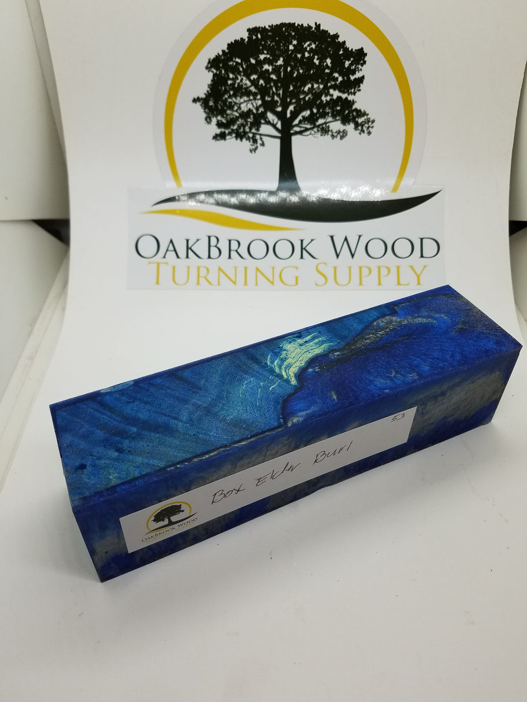 Call block hybrid Box Elder Burl - Oakbrook Wood Turning Supply