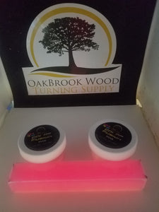 Color Fusion  GLOW IN THE DARK PINK - Oakbrook Wood Turning Supply