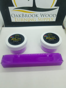 Color Fusion GLOW IN THE DARK PURPLE - Oakbrook Wood Turning Supply