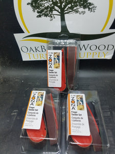 Zona finger sanding set - Oakbrook Wood Turning Supply