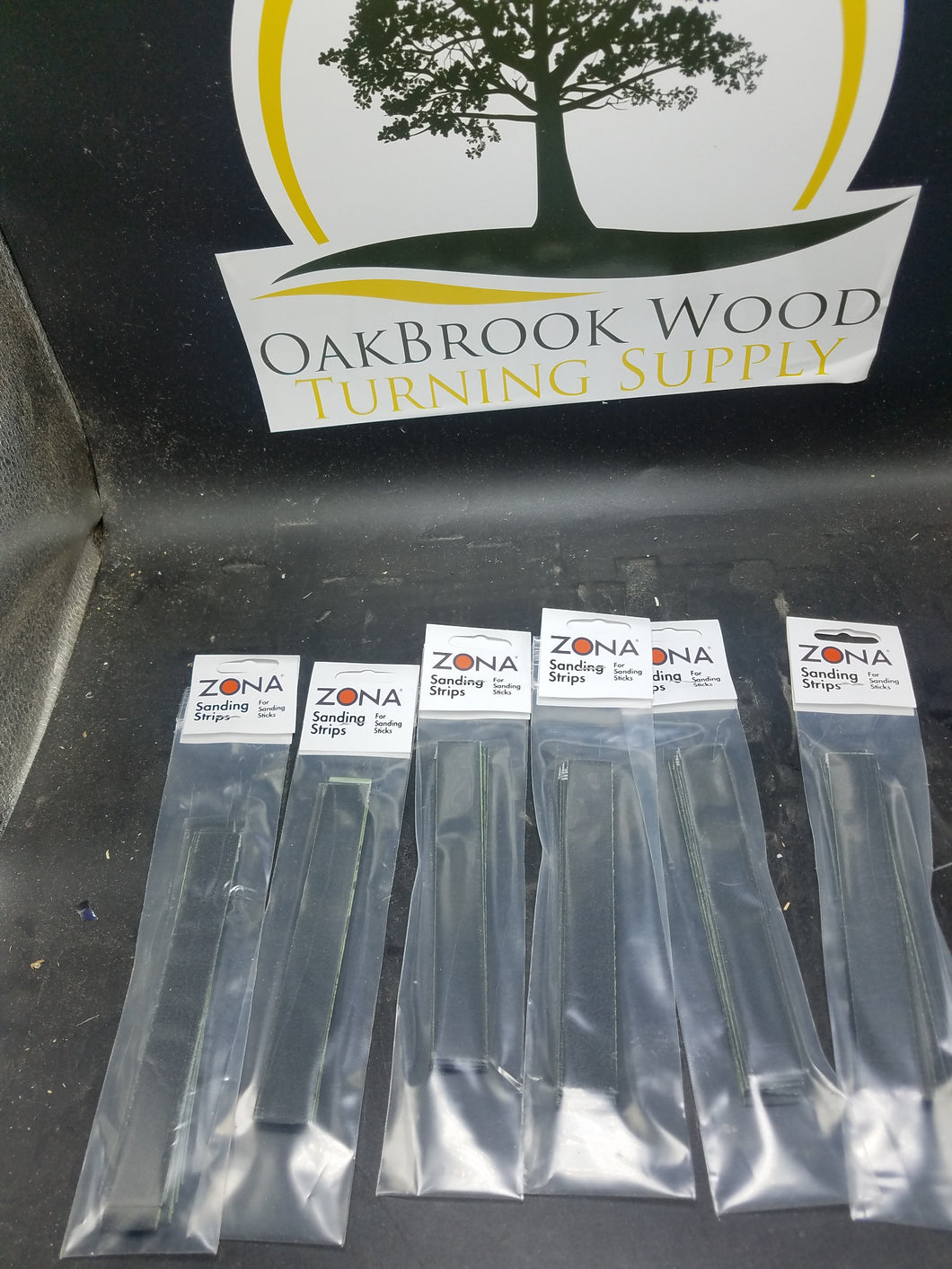 Zona replacement finger sanding strips - Oakbrook Wood Turning Supply