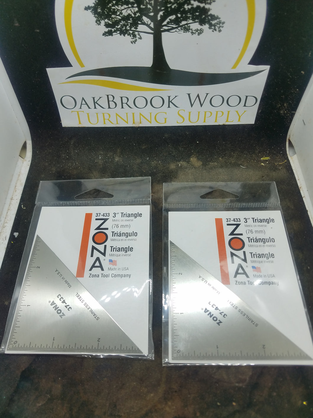 Zona 3 inch triangle - Oakbrook Wood Turning Supply