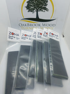 Zona Replacement Sanding Strips 1 1/2 - Oakbrook Wood Turning Supply