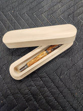 Wooden, Lidded Pen Box