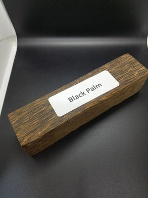 Black Palm exotic Spindle - Oakbrook Wood Turning Supply