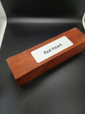 Red Heart Exotic Spindle - Oakbrook Wood Turning Supply
