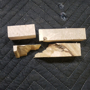 Casting maple burl