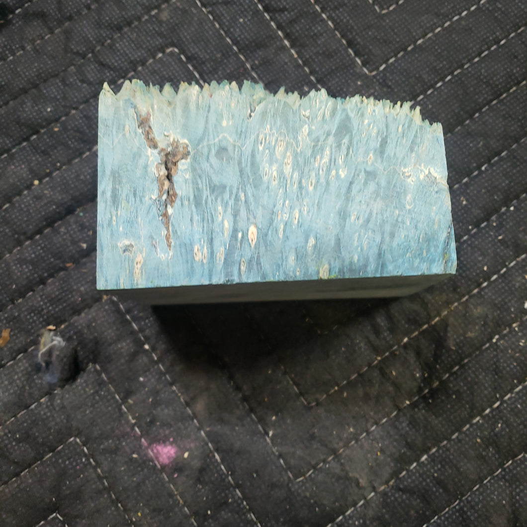 Casting box elder burl