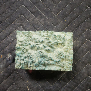 Casting box elder burl