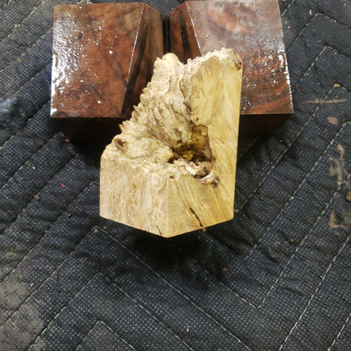 Casting box elder burl