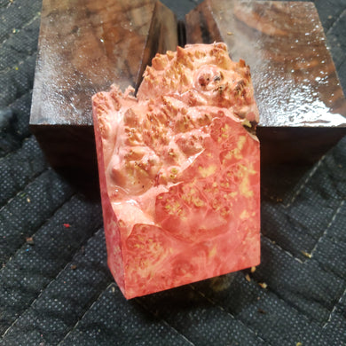 Casting box elder burl