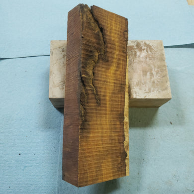 Desert ironwood knife scale