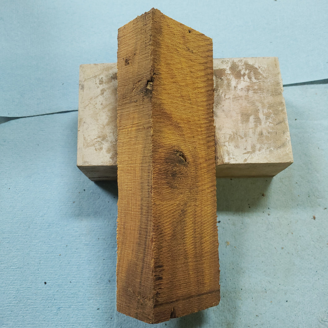Desert ironwood knife scale