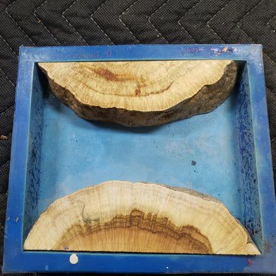 Casting box elder burl brick mold set