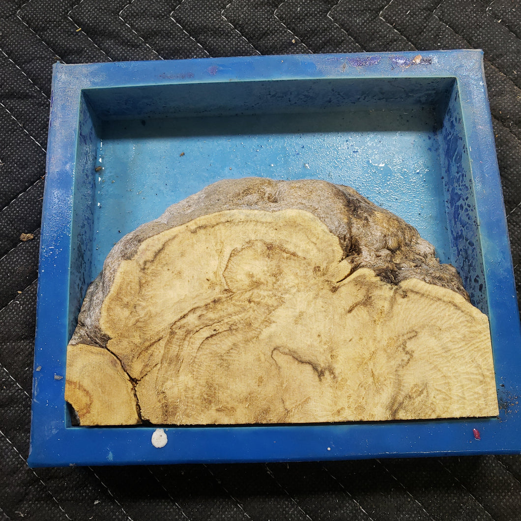 Casting box elder burl brick mold set