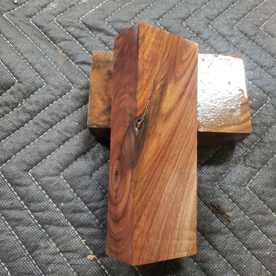 Black walnut knife scale