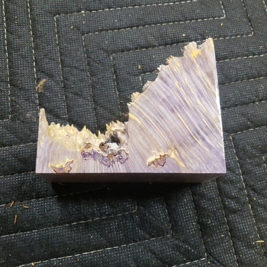 Casting box elder burl