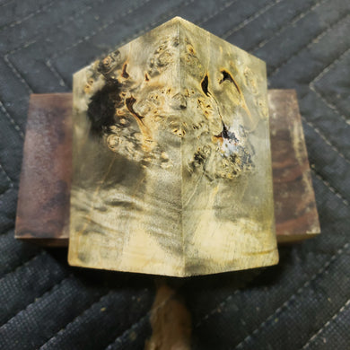 Stabilized box elder bottle stopper