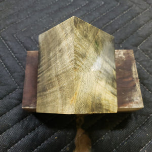 Stabilized box elder bottle stopper