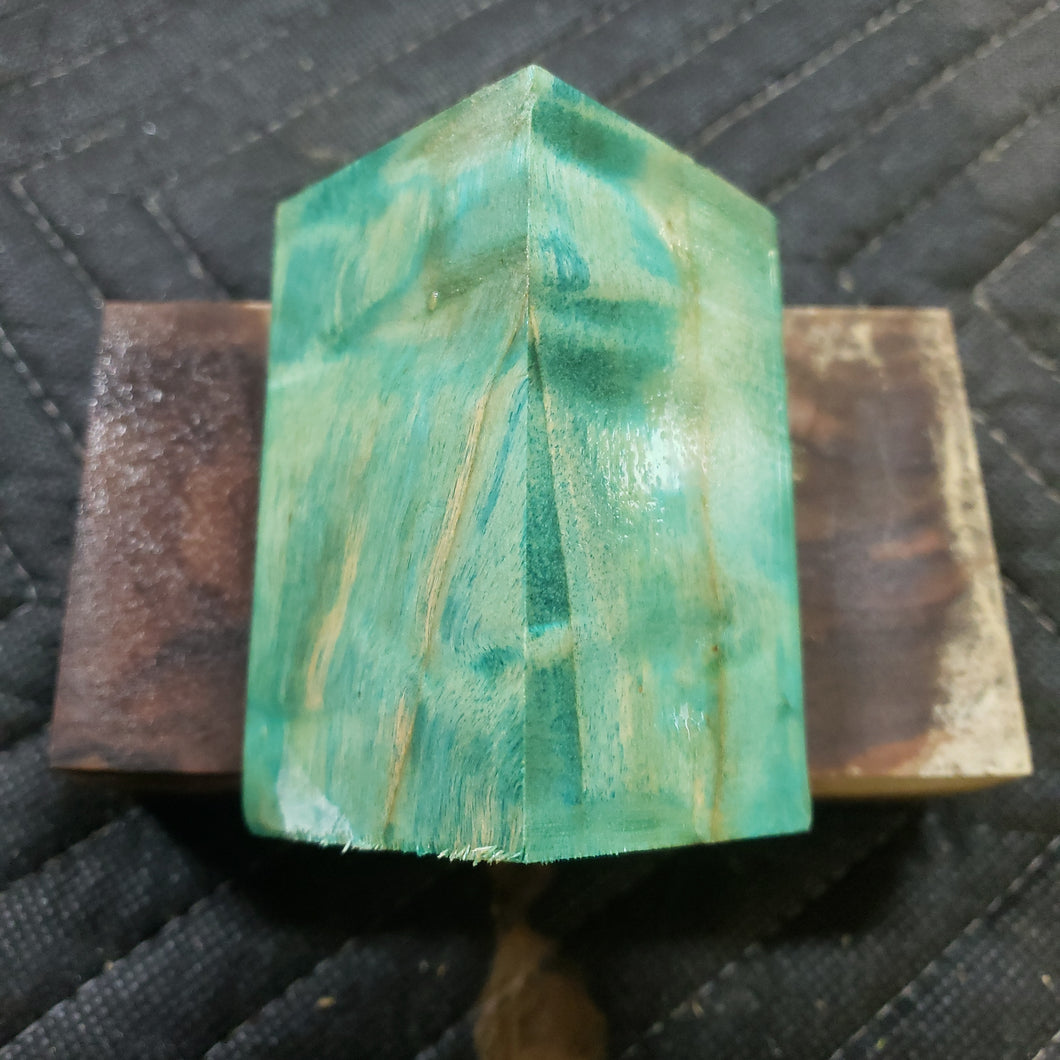 Stabilized cottonwood bottle stopper