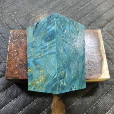 Stabilized box elder bottle stopper