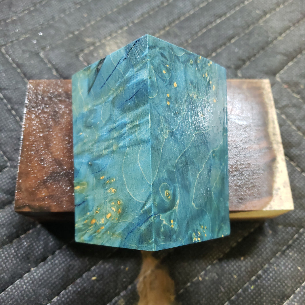 Stabilized box elder bottle stopper