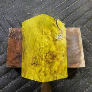 Stabilized box elder bottle stopper