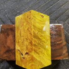 Stabilized box elder bottle stopper