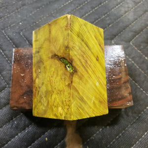 Stabilized box elder bottle stopper