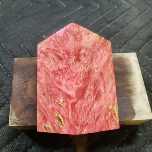 Stabilized box elder bottle stopper
