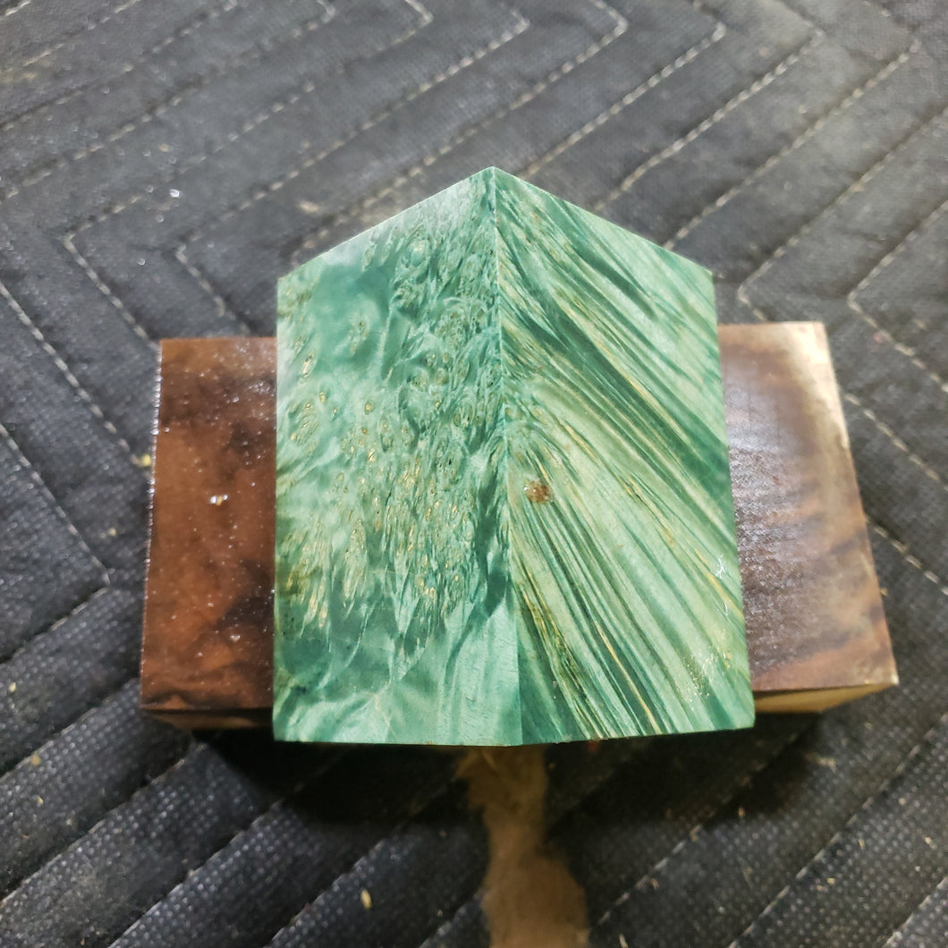 Stabilized box elder bottle stopper