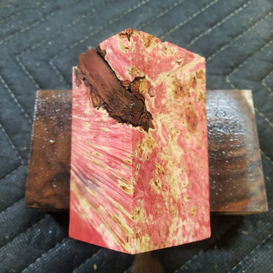 Stabilized box elder bottle stopper