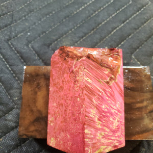 Stabilized box elder bottle stopper