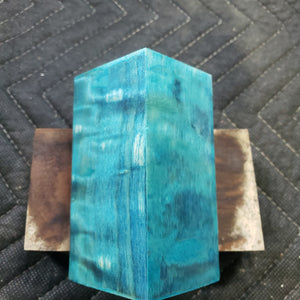 Stabilized cottonwood bottle stopper