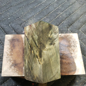 Stabilized box elder bottle stopper