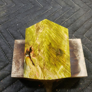Stabilized box elder bottle stopper