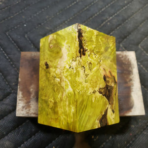 Stabilized box elder bottle stopper