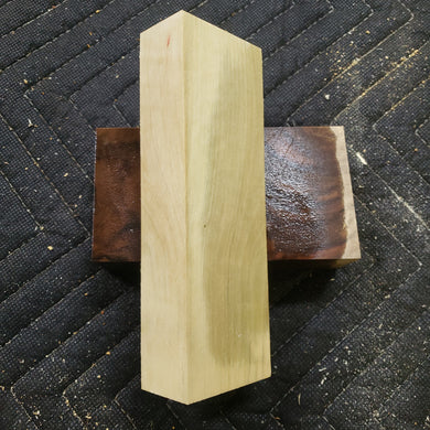 Holly knife scale