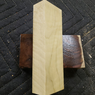 Holly knife scale